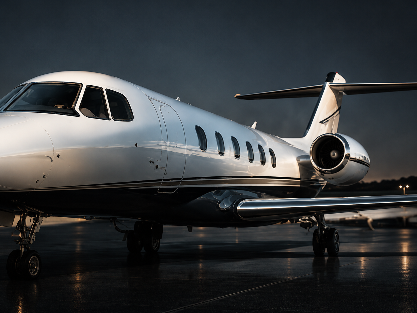 Light Jets aircraft detailing in North Brisbane