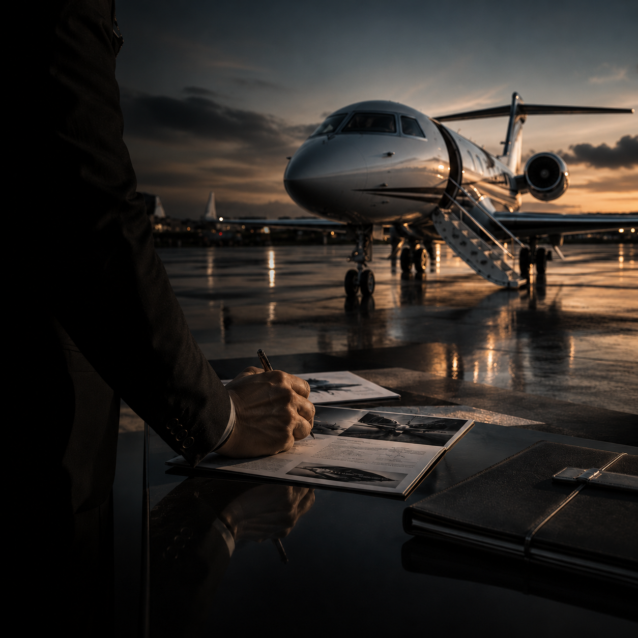 Broker & Pre-Sale Presentation aircraft detailing in North Brisbane