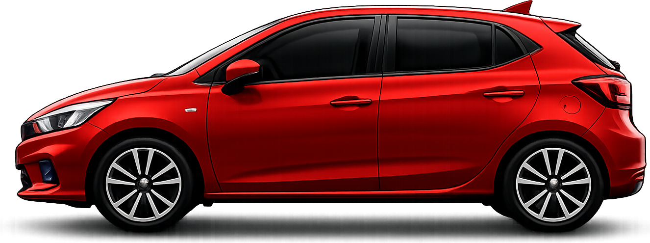 Small city car / hatchback silhouette
