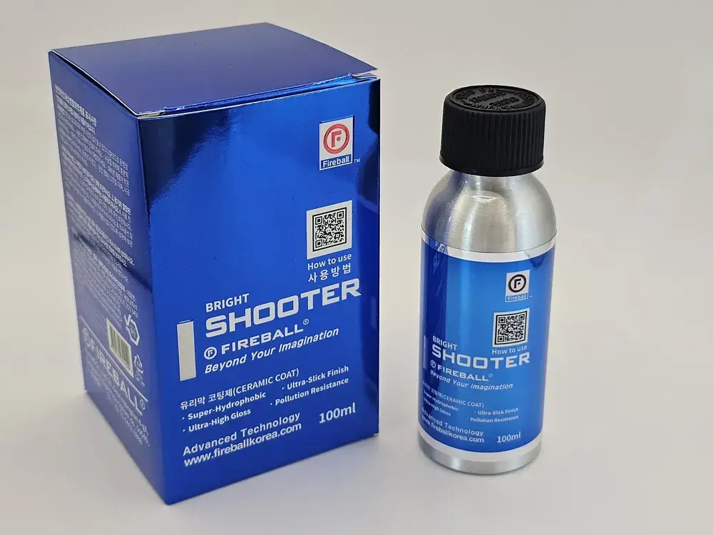 FIREBALL Shooter ceramic coating bottle and box