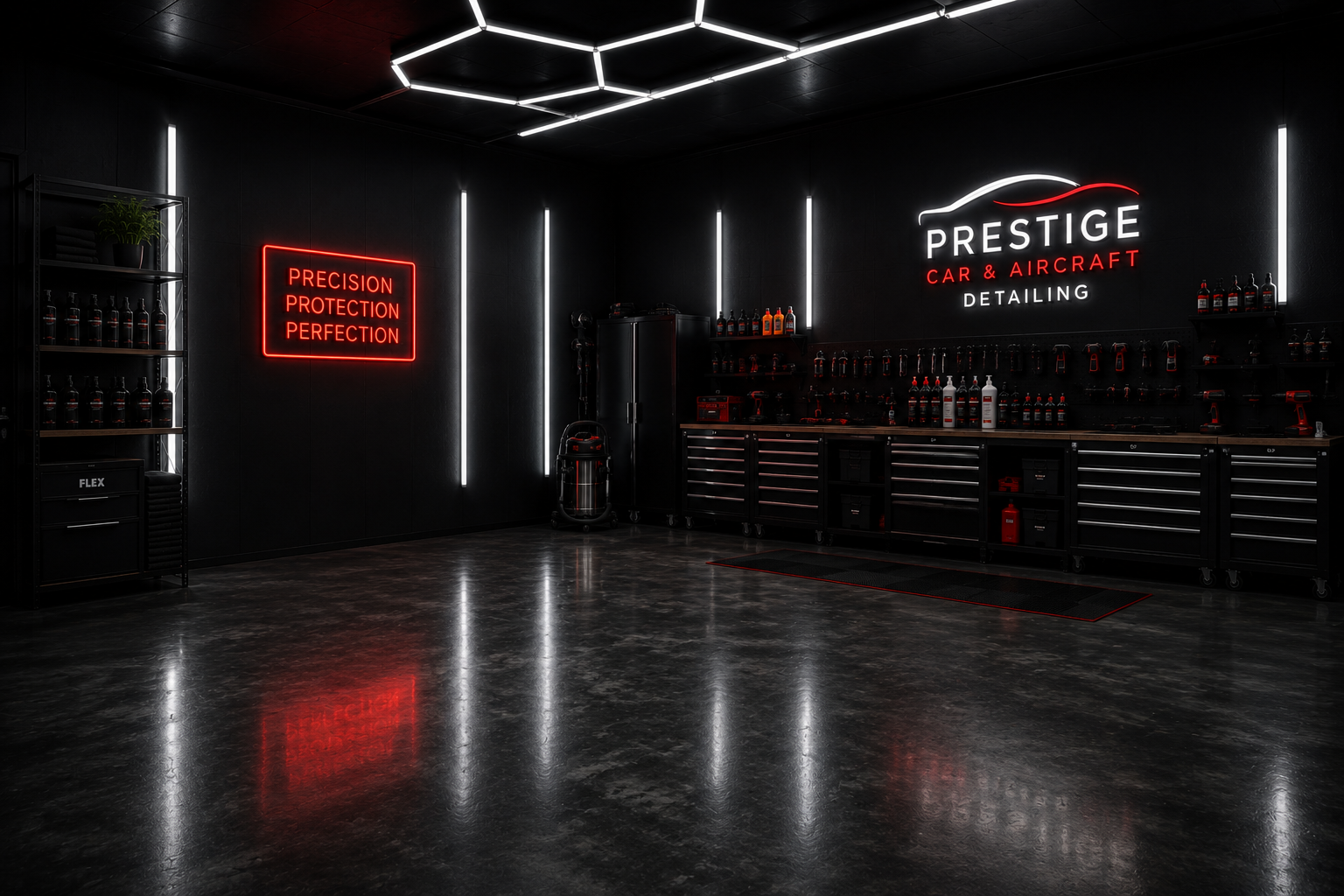 Prestige detailing machine polishing